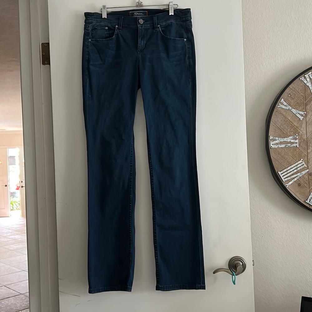 Tommy Bahama women Jeans Size 10 Straight leg midnight blue